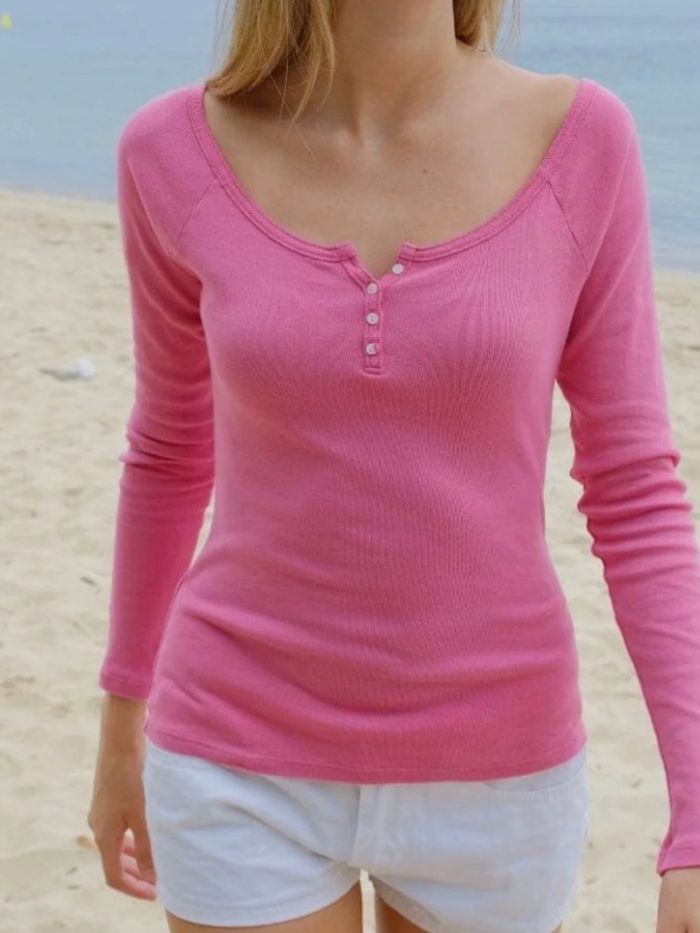 Brandy Melville Zelly Eyelet Top